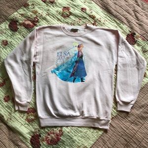 Anna and Elsa crewneck sweatshirt from Disneyland